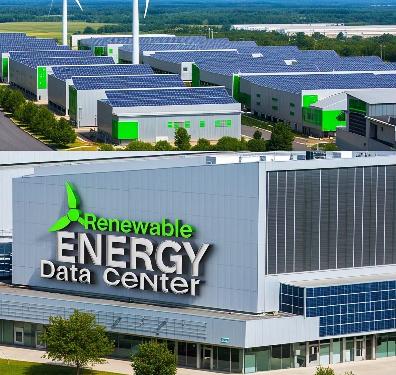 CloudTitan’s sustainable data center powered by renewable energy in 2025.